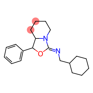 (3Z)-Hexahydro-3-(cyclohexylmethylimino)-1-phenyloxazolo[3,4-a]pyridine