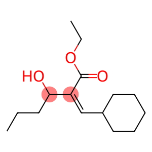 2-[(Z)-Cyclohexylmethylene]-3-hydroxyhexanoic acid ethyl ester