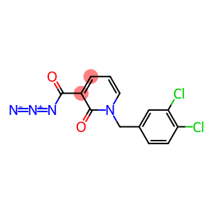 3-(azidocarbonyl)-1-(3,4-dichlorobenzyl)-2(1H)-pyridinone