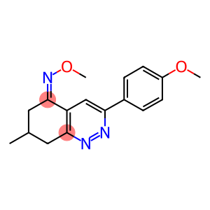 1-(5-(AZAMETHOXYMETHYLENE)-7-METHYL(6,7,8-TRIHYDROCINNOLIN-3-YL))-4-METHOXYBENZENE