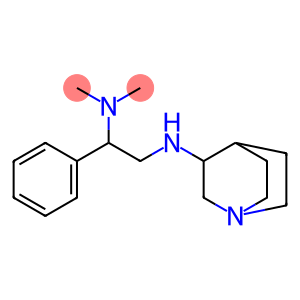 (2-{1-azabicyclo[2.2.2]octan-3-ylamino}-1-phenylethyl)dimethylamine