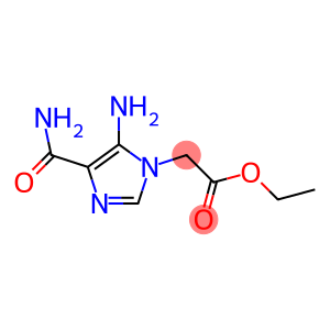 2-(5-Amino-4-carbamoyl-1H-imidazol-1-yl)acetic acid ethyl ester