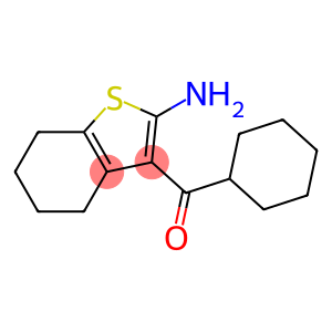 2-Amino-3-(cyclohexylcarbonyl)-4,5,6,7-tetrahydrobenzo[b]thiophene