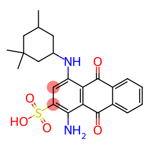 1-Amino-9,10-dihydro-4-[(3,3,5-trimethylcyclohexyl)amino]-9,10-dioxoanthracene-2-sulfonic acid