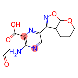 [2-Amino-5-[(3a,5,6,7a-tetrahydro-4H-pyrano[3,2-d]isoxazol)-3-yl]pyrazine-3-carboxylic acid ethyl]1-oxide