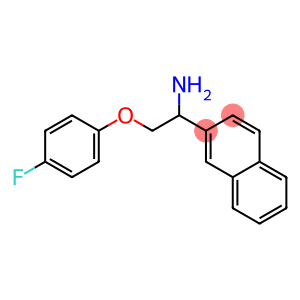2-[1-amino-2-(4-fluorophenoxy)ethyl]naphthalene